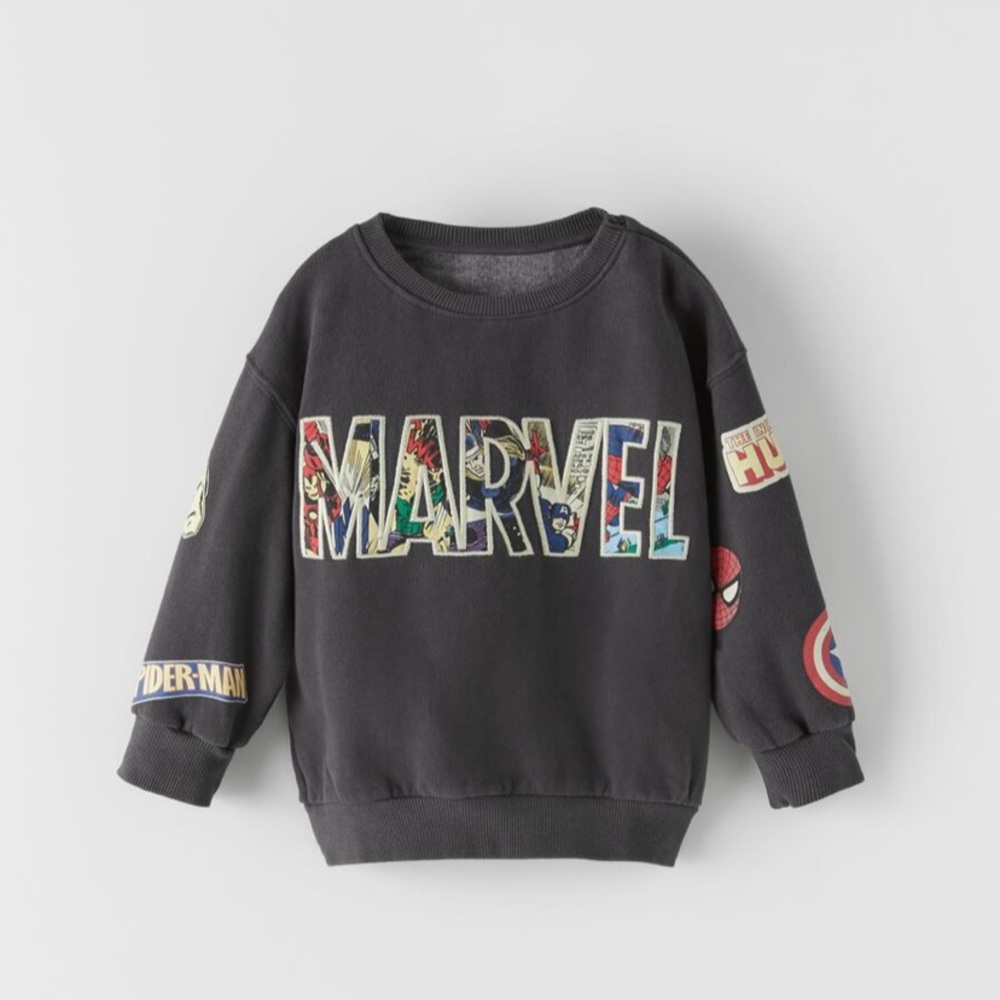ISO ZARA MARVEL SWEATSHIRT 12+